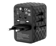 Verbatim Uniwersalny adapter podróżny UTA-05 GaN III USB-C PD 65W QC - 1206081 - zdjęcie 2